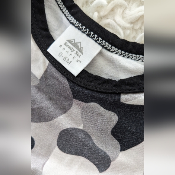Ready Set Romper Camo 0-6 RSR - Picture 4 of 5